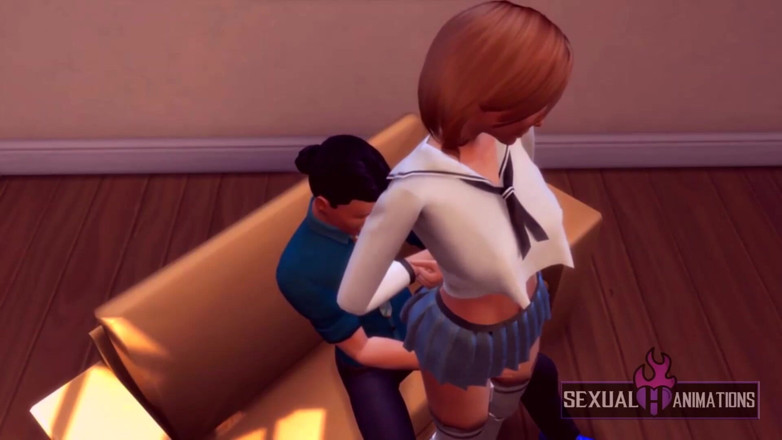 Sexual Hot Animations: Hot college girl fuck with a vibrator - Sexual Hot Animations