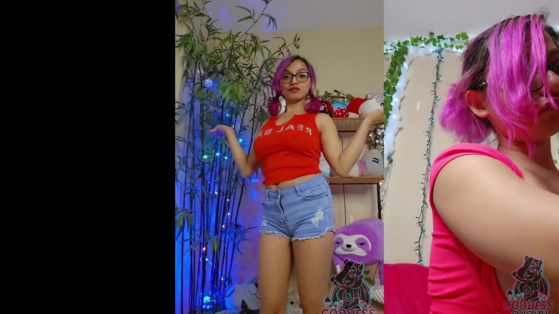 Goddess Rarity: Deusa Julianny tira roupa e experimenta roupas novas