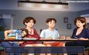 Cartoon Universal: Summertime saga part 52 - boner under table on dinner ( French sub )