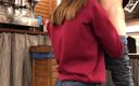 Maybe Natty: Young Girl Barista Made a Juicy Blowjob at Work in...