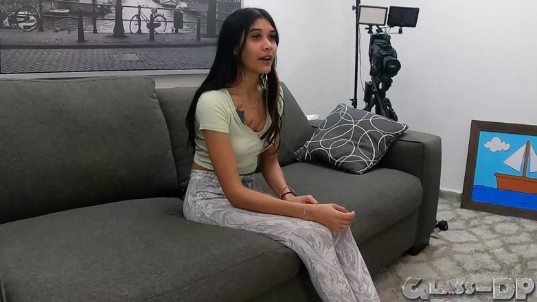 GLASSDP: Petite Latina Pornstar Got Her Start Fucking and Sucking on...