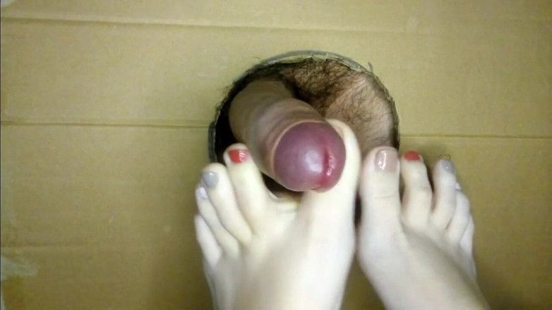 Sexoamateur: Gloryhole i foot fetysz