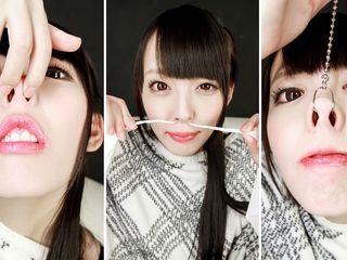 Japan Fetish Fusion: Domination POV of Ikumi Kuroki: Spit Spray, Nose, Sneeze with...