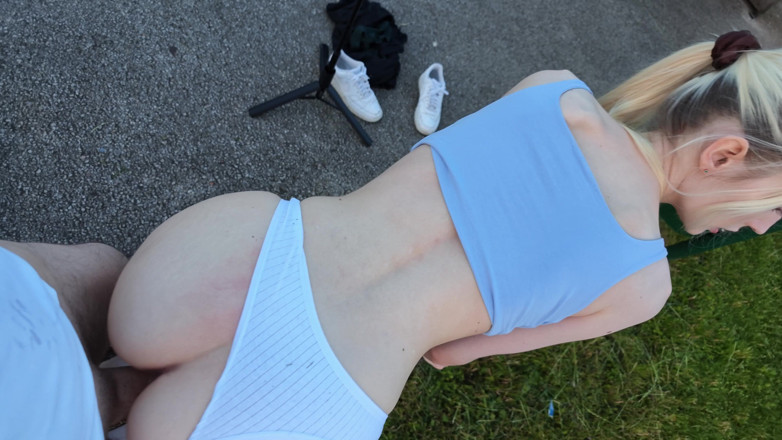 shinaryen: Soccer Coach Fucks and Creampies Me Outdoors!