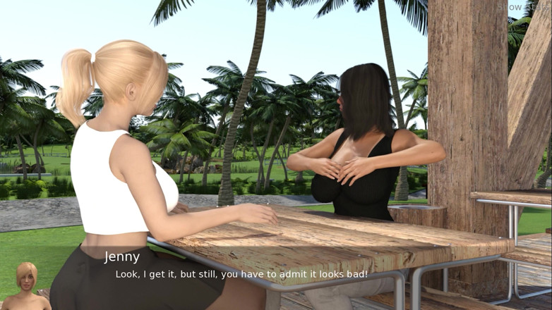 Porny Games: Project hot wife - Showing pussy to a stranger (28)