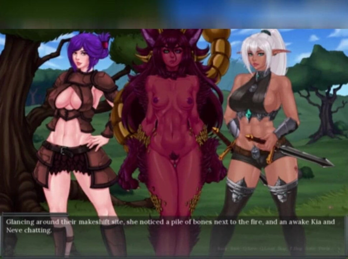 3DXXXTEEN2 Cartoon: Sabiya and Leader. 3D porn cartoon sex