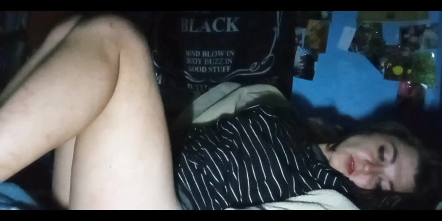 Freakshowsuckerr: Little Nympho Loves Touching Her Pussy to Porn