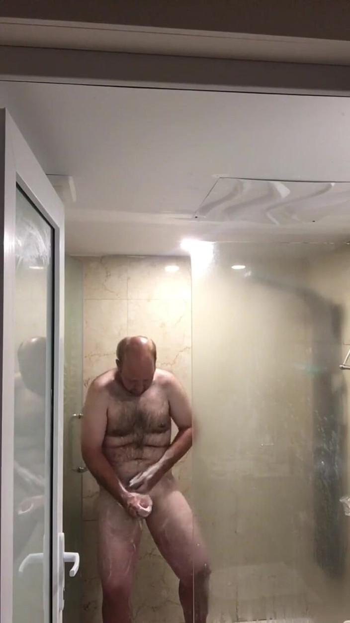 Bigwhitecock: Diversión en la ducha