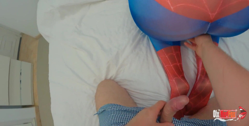 OlxRedFox: अद्भुत स्पाइडर-गर्ल को गांड में जोरदार गांड चुदाई और चूत में वीर्य मिलता है