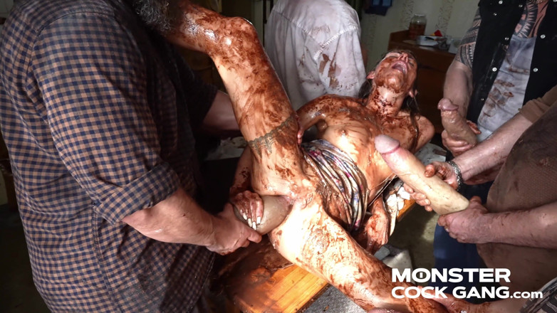 MonsterCockGang: Monster Cock Gang 7.5: Food Fight? No - Fucked Just Right