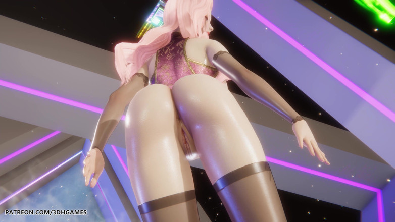 3D-Hentai Games: Mmd Minnie - Cherry Sky - Striptis Seksi Seraphine