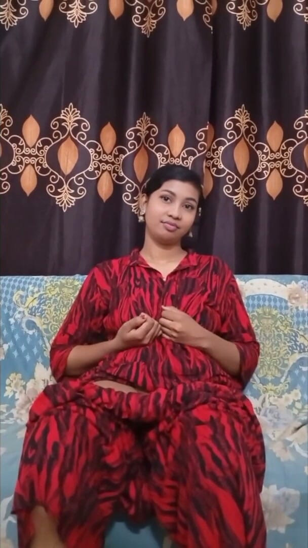 Bangla Academy: Beautiful alone gril showing her pussy finger in Creampie