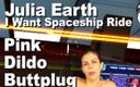 Edge Interactive Publishing: Julia Earth pakai buttplug dildo pink