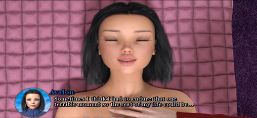 Visual Novels: Avalon część 24 - masaż seksualny