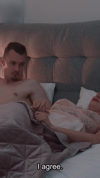 Why Step Mom Wakes with Step Son’s Cock in Hand Post-fight? Will She Gets Face Cum in Share Bed?