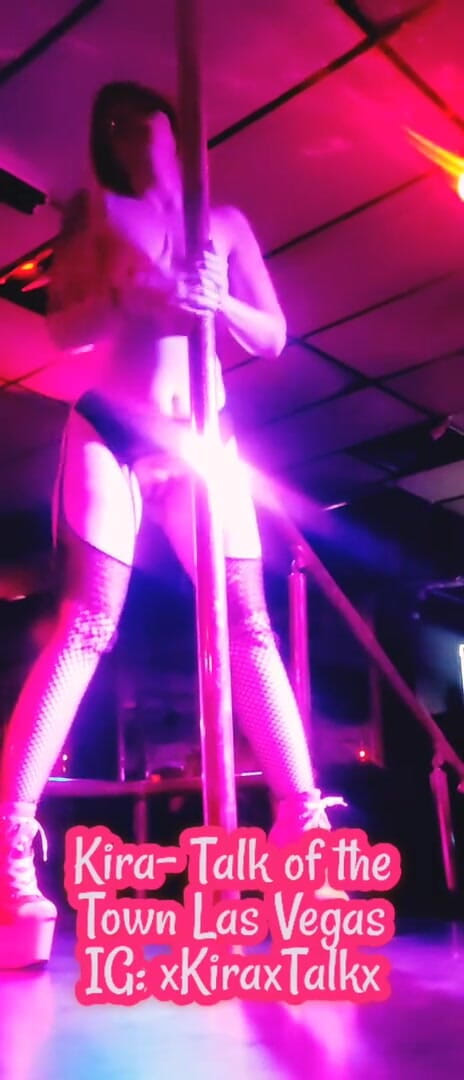 X_Asphxyia_X: Fully nude Las Vegas stripper stage set