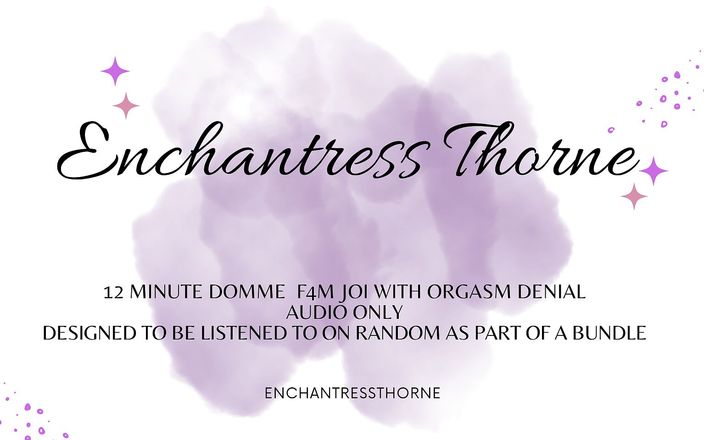 EnchantressThorne: महिलाओं का दबदबा हिलाने का मतलब इनकार 01