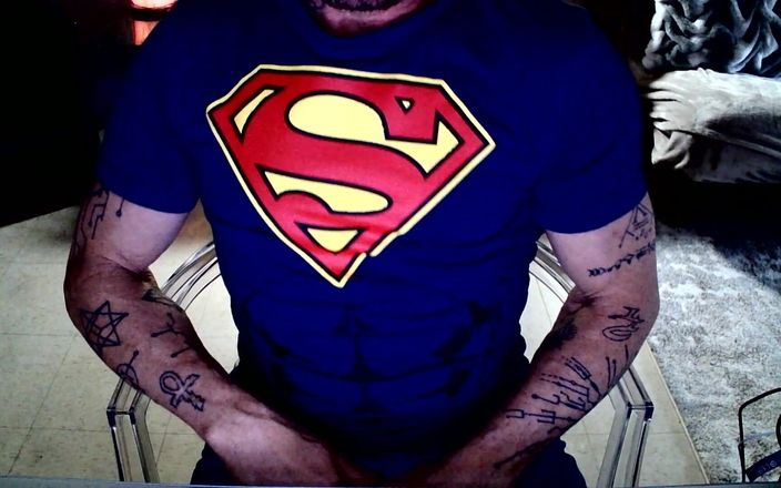 Bro 4XL hung: Superman Cock Tease