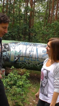 Beautiful German Gets Seduced and Banged in the Forest