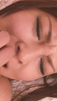 Oriental Breasts Scene-1 Big-bootied and Busty Japanese Woman Enjoys Her Furry Bunny