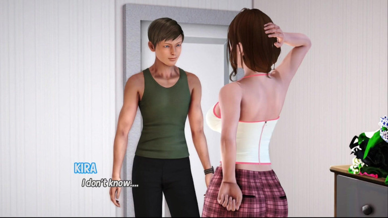 HotSummer117: Max的生活 第37章 - 两个性感的裸体熟女玩得很开心