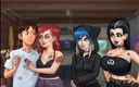 Lana Game plays: Cerita musim panas 132 - gadis gotik toket besar emo girls mungil...