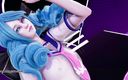 3D-Hentai Games: [MMD] Fiestar - Apple pie Gwen striptease sexy kpop