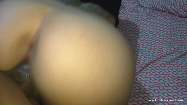 Littlesexyowl: look Stepdaddy how delicious your dick fits me. teen fucks...