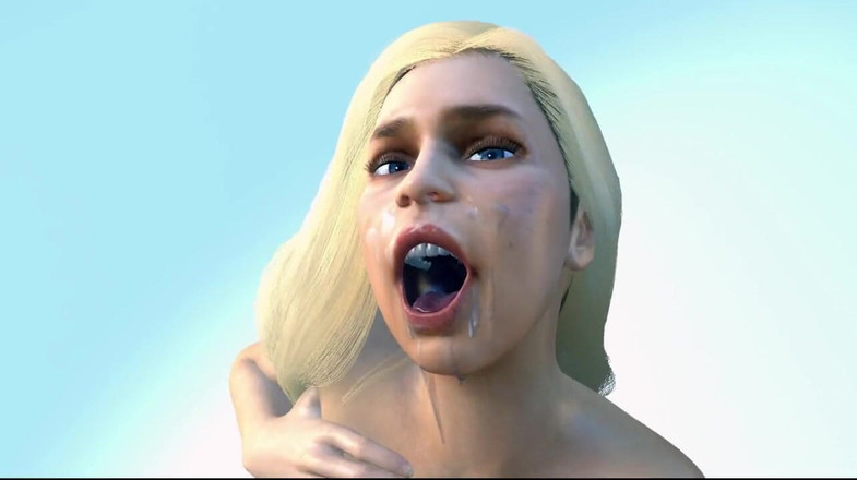 The Scenes: Komm auf das gesicht von Emilia clarke