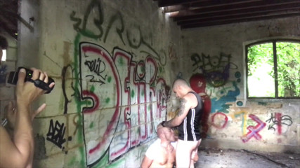 RAW PORN SPY CAM: Venkovní jízda s Jessem použitá surovým od John Strap