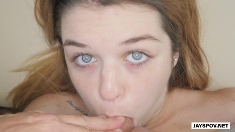 JAYS POV: Anastasia - First Day Of Porn Blowjob