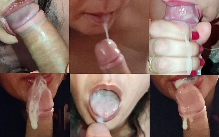 Winonna8: Конечная подборка спермы милфе в рот. Она наслаждается выдавливанием каждой капли спермы