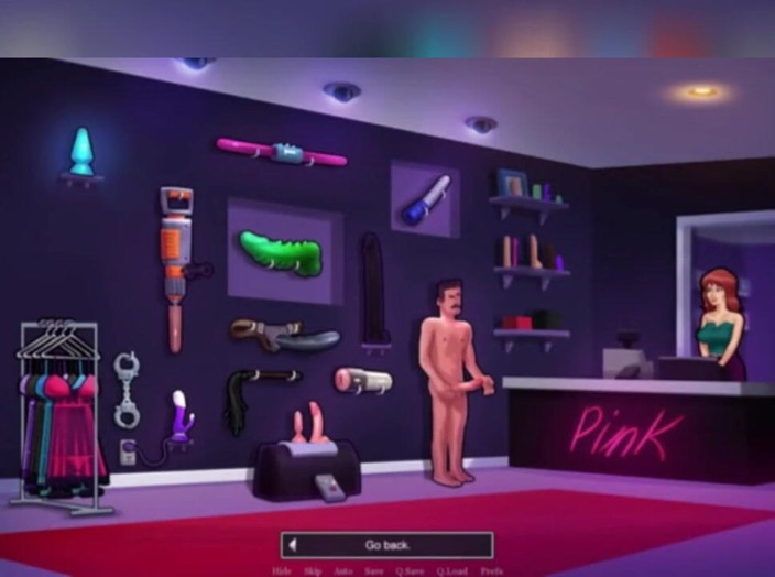 3DXXXTEEN2 Cartoon: Really large butt plug. 3D porn cartoon sex