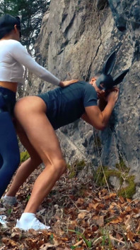 Mia Fucked Her Toy Boy Outdoor in the Nature!