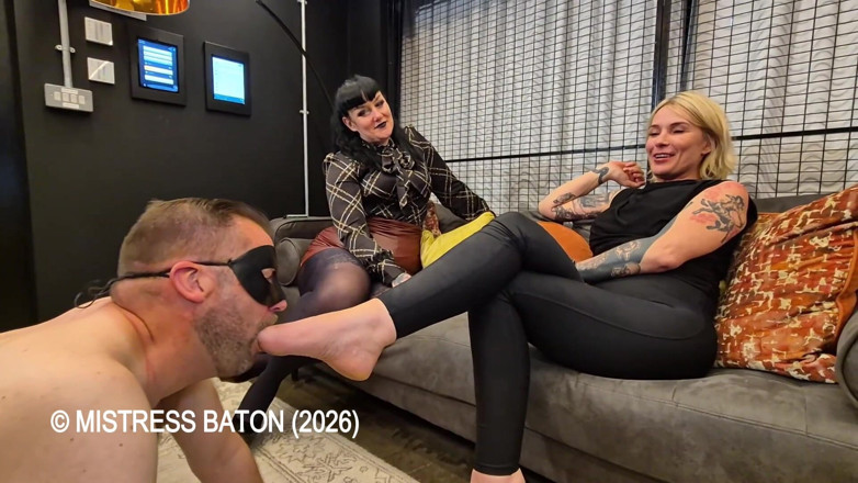 MistressBaton: Chastity Slave Licking Marathon
