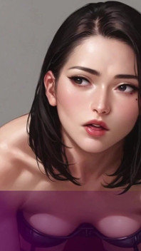 Slut Was Sucking a Small Cock with a Condom Then the Cock Got Huge and She Fuck It - Mila Ai by Addont