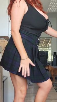 Would You Like to See Me Film Some Solo Content in This Kilt Outfit?