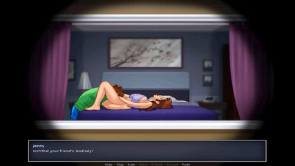 Hentai World: Summertime saga - guy eat pussy your landlady
