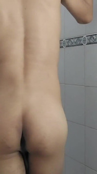Washing My Tight Ass to Put in a Dildo That Vibrates