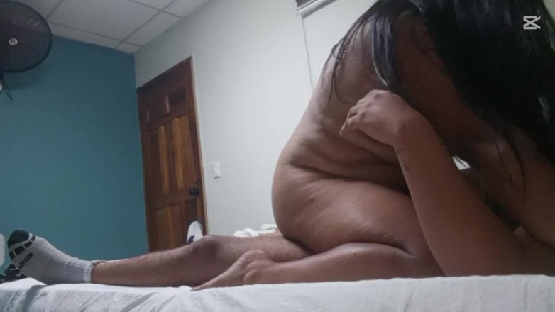 Marihot50: Mature Mother-in-law Talking While Riding Cock