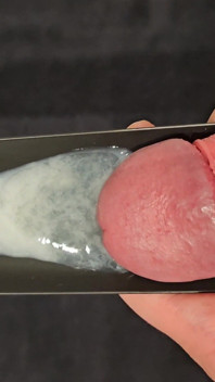What to Taste a Spoon of My Cum?