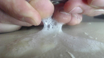 Hunky time: Dominuj tatusia - jaja, spust, stopy, pluć, paznokcie