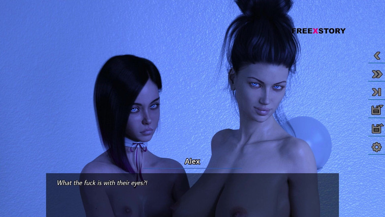 3D Cartoon Porn: Dreams of Desire - Bottle Spinning Game with 3 Girls and Lesbian...