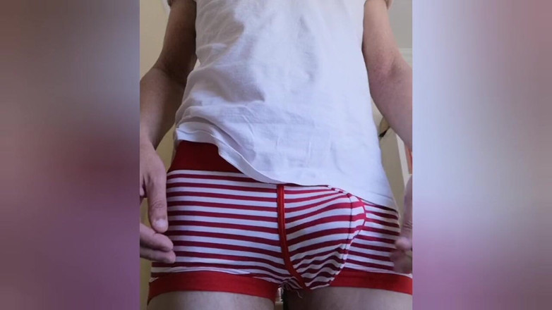 Rafael Torreano: Rafael pokazuje swoją seksowną bieliznę, gruby kutas i tyłek faceta,...