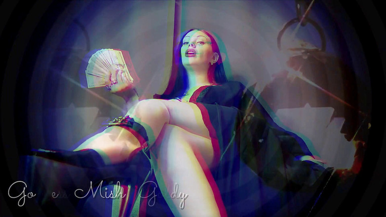 Goddess Misha Goldy: मजबूत दिमाग चुदाई! याद रखें और अपनी जगह पता है, गुलाम!