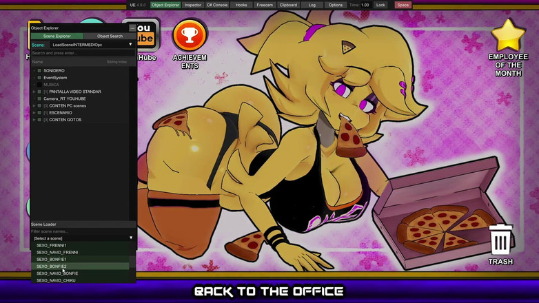 LewdArcade: Fap Nights v galerii Frenni's Night Club [část 01] Sexuální hra Hra [18+]...