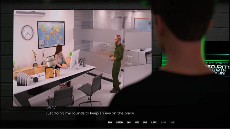 Johannes Gaming: In Security 3 the Fact That Everyone Flirt with Luna Is...