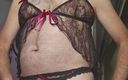 Fantasies in Lingerie: Fun in My Black Lace Outfit