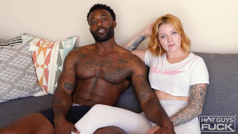 Hot Guys Fuck: Brendan Lane a Halle Storm šukají po celém domě!