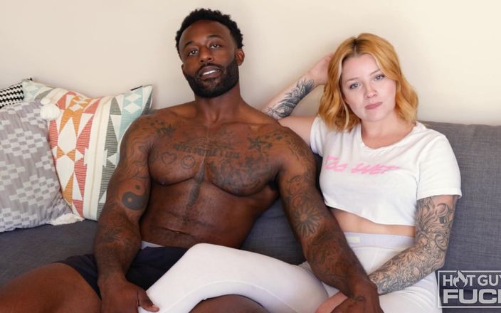 Hot Guys Fuck: Brendan Lane i Halle Storm pieprzą się w całym domu!